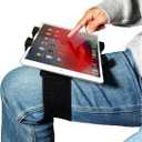 OHLPRO Pilot Kneeboard for iPad & 7"-11" Tablets, Upgraded Wide Elastic Strap for Secure Fit on Thigh, Adjustable Viewing Angles, Premium Plastic Material, Ideal for Aviation & Watching