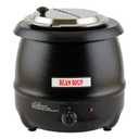 Winco Electric Soup Warmer, 10.5-Quart,Black