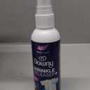 Downy Wrinkle Release Spray Travel Size, All In One Formula, Removes Wrinkles, Static and Odor Eliminator, Light Fresh Scent, 3 Fl Oz, Pack of 12