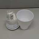 InnoGear Essential Oil Diffuser, Ultrasonic Diffusers for Home Aromatherapy Humidifier for Bedroom Room 7 Colors LED 2 Mist Mode Auto Off, Basic White