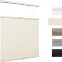 Custom Color-Matched 1.5" Top Down Bottom Up Cellular Shades for Indoor Windows & Doors, Cordless Privacy Top Down Bottom Up Cellular Shade, Insulated Honeycomb Blinds, Noise Reduced Honeycomb Blinds
