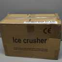 4 Blades Electric Ice Shaver 300W Snow Cone Maker Machine 143lbs/hr Shaved Ice Machine Stainless Steel Kitchen Electric Ice Crush with a Free Ice Pick and Ice Cube Tray