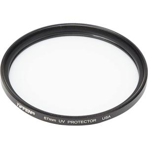 Tiffen 67UVP Slim 67mm UV Protection Filter for Camera Lens, Clear Optical Glass, Impact Resistant