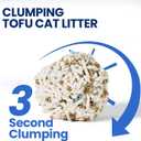 OPET Mixed Tofu Cat Litter - 18lb Strong Clumping Litter, Mixed Tofu and Bentonite, 99.9% Dust Free and Flushable Cat Litter, Natural Sustainable Ingredients Odor Control, Low Tracking18lb, Fresh