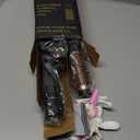 Round Hair Blow Dryer Brush - 1.2 Inch Ceramic Barrel Hair Dryer Brush for Short/Middle Hair, One Step Drying, Volumizing, Straightening and Styling, Negative Ionic Dryer Brush (Black-Golden, 1.2)