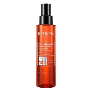 Redken Frizz Dismiss Instant Deflate Sulfate-Free Oil-In-Serum For Frizzy Hair - Enhances Smoothness and Shine With Babassu Oil (4.2 Fl Oz (Pack of 1))