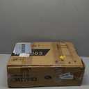 Rfiver Rolling TV Stand for 40-75 inch TVs, Portable TV Stand on Wheels up to 110 lbs, Height Adjustable Mobile TV Cart for Office, Living Room, Max VESA 400x400mm