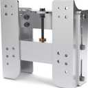 Jack Plate JPL4500 Adjustable 6" Outboard Motor Jack Plate for Boat Steering System