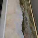 VIYYIEA Extra Large Canvas Wall Art, 36x54 Inch Minimalist Landscape Painting, Neutral Abstract Nature Wall Decor for Living Room or Bedroom, Above Sofa