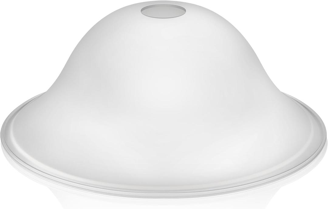 Huquary Lamp Glass Shades for Floor Lamp Elegant Cover Light Fixture Shade Light Fixture Replacement(12.2 x 4.92 x 1.65 Inch,White)