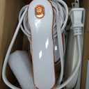 Travel Steamer Iron for Clothes Mini - Portable Ironing Machine Travel Small Size Portable Steamer Travel College Dorm Home Essentials (White)