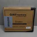 GraduatePro 8.5x11 Diploma Frame with Black Over Gold Mat or Display 11x14 Document Without Mat, CPA License Frame, UV Protection Acrylic, Mahogany with Gold Beads, Pack of 2