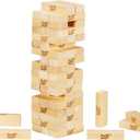 Hasbro Gaming Jenga Wooden Blocks Stacking Tumbling Tower Game | Party Games for Kids & Families | Stocking Stuffers | Ages 6+