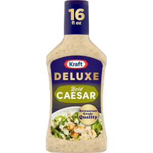 Kraft Deluxe Bold Caesar Salad Dressing (16 oz Bottle) BB: 8/1/2024