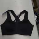 Brooks Women's Crossback 2.0 Sports Bra for Running, Workouts & Sports ((34) C/D, Black)