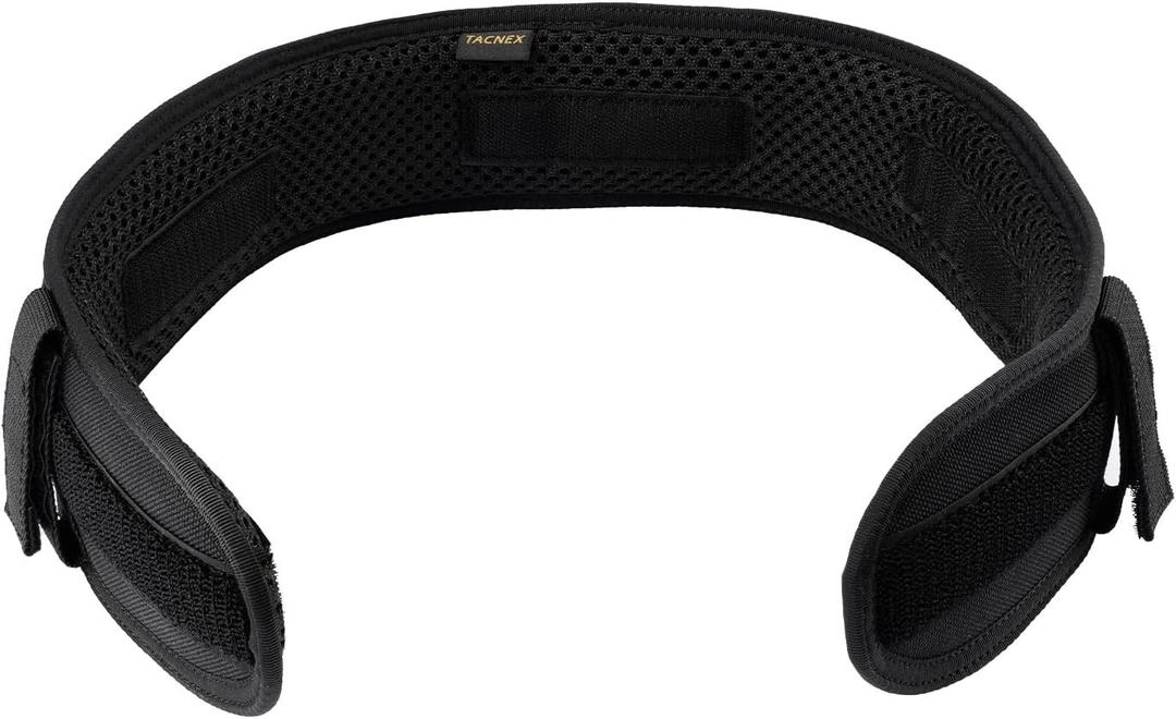 TACNEX Belt Pad w/ Loop Liner Waist Back Support for Heavy Duty/Tactical/Battle/Tool/Work Belt Comfortable Foam Cushion (XXXL: 45.3")