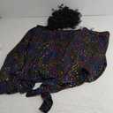 Women 70s Disco Costume 8 PCS Disco Outfit for Halloween Cosplay Party ,Size XL