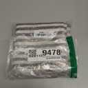 jinchan Striped Linen Kitchen Curtains 24 Inches Tier Curtains Farmhouse Modern Cafe Style Small Window Treatments Airy Light Filtering Rod Pocket for Living Room Bathroom 2 Panels Charcoal Grey