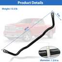 Upgrade 55398938AC Front Suspension Stabilizer Bar, Front Sway Bar Compatible with Dodge Ram 1500 4WD 2009-2010, for Ram 1500 4WD 2011-2018, for Ram 1500 Classic 2019-2022 4WD