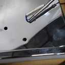 CANEOE Led Hallway Ceiling Light Fixtures, Square Modern Led Ceiling Lamp, 6000K Chrome Finish Indoor Ceiling Lighting Fixture for Living Room Bedroom Kitchen Bathroom Lights (GDD-SFSL-C-US)