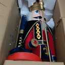 Christmas Nutcracker King with Cape, Multicolored, 36"