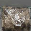 IPABOBO Brown Area Rug 4x6 for Bedroom, Ultra Soft Fluffy Shag Rugs, Modern Indoor Plush Carpet Non-Slip for Living Room Dorm Nursery Kids Room Home Decor (Tie-dyed Brown)