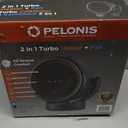 Pelonis 1500W 2-in-1 Digital Turbo Force Fan Heater