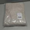 NICETOWN 100% Blackout Linen Curtains 90" Long for Bedroom, Thermal Insulated Living Room Curtains with Liner, Farmhouse Style Linen Blend Window Draperies for Dining Room (2 Panels, 52" W, Natural)