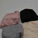 Women's Washable Incontinence Underwear 4 Pack, Leakproof Ladies Panties High Waist, Incontinence Protective Briefs for Minor Bladder Leak(XL) (X-Large, Black/Grey/Pink/Beige)