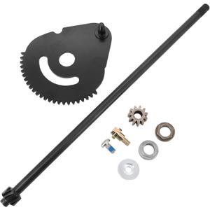 938-05078 Steering Rod Shaft with Bushing & 617-04094 Steering Gear Kit for MTD/Troy-Bilt/Craftsman Lawn Mower - Contain 941-0656A 741-0656A 948-0389 731-1309 Bushing Kit