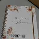 Beautiful Boho Wedding Planner Book and Organizer - Enhance Excitement and Makes Your Countdown Planning Easy - Unique Engagement Gift for Newly Engaged Couples, Future Brides and Grooms,9 X 11 inches