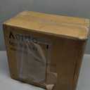 Aeitto Countertop Ice Maker Machine, 26lbs Ice in 24H, 8 Bullet Ice Cubes in 6 Mins, Self-Cleaning Portable Ice Maker with 2 Ice Sizes, Basket & Scoop for Home, Kitchen, Office, Stainless Steel