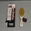 Torino Pro Wave Brush #640 By Brush King - Soft Curve 360 Waves- Soft Wave - Made with 100% Boar Bristles - True Texture Soft - Great for Polishing/Laying Down Frizz & Finisher (White)