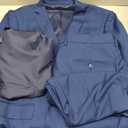 LUPURTY Suits for Men, 3 Piece Men's Suit Slim Fit, Solid Jacket Vest Pants with Tie, One Button Tuxedo Set, 3XL