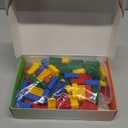 120Pieces Classic Building Bricks Blocks Toy Set 2x4 MOC Building Basic Bricks Parts and Pieces Compatible with Major Brands Construction Toys for Kids 6 yr+ (Red, Yellow, Blue, Green)