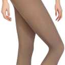 Fleece Lined Tights Women, Fake Translucent Pantyhose Sheer Warm Leggings, Thermal Thick Tights for Women L