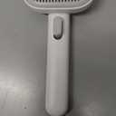 Aumuca Cat Brush for Shedding, Cat Brushes for Indoor Cats, Cat Brush for Long or Short Haired Cats, Cat Grooming Brush Cat Comb for Kitten Rabbit Massage Removes Loose Fur (White)