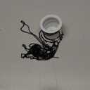 Pandahall 16.4 Feet Stainless Steel Rectangle Jewelry Cable Chains 4x2x1mm Unwelded Venetain Chains Box Chains with Spool for DIY Jewelry Making(Black)