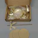 Ceenna 3 Pcs Gold Bow Candle Holders, 3 Size Gold Bow Candlestick Holders, Taper Candle Holder Vintage Decorative for Table Centerpiece Mantel Decor Holiday Housewarming Gifts