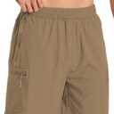 Mens Hybrid Shorts for Running Athletic Hiking Sports Workout Quick Dry Lightweight Breathable with 4 Zipper Pocket Size 3XL