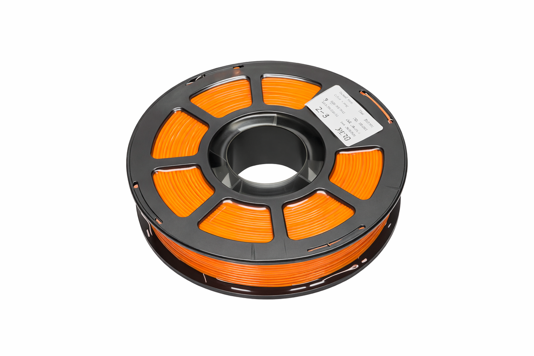 KELEIDI PETG 3D Printer Filament 1.75mm, Neatly Wound Durable PETG 1kg Spool (2.2lbs), Strong Toughness Filament, Dimensional Accuracy +/ 0.02mm, Fit Most FDM Printers (Orange)