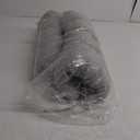 Tufted Chair Cushions for Dining Chairs Set 2 17x17 18x21 Gray