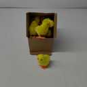 3 otters 12PCS Wind Up Toys, Wind-Up Jumping Cute Chicken Plush Chicks Toy for Kids Goodie Bags Treasure Chest Party Favors Gifts