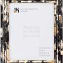 Handicrafts Home Vintage 8 by 10 Picture Frame, Vintage Horn Carved Photo Frame for Wall or Tabletop, Rustic Farmhouse, Boho & Antique Home Decor, Gallery Wall Frame, for Living Room, Bedroom Office Decor, Desk, Shelf & Gallery Wall, Minimal Office D