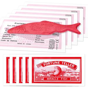 SHENGSEN 200 Packs Fortune Teller Miracle Fish-Fortune Telling Fish for Kids and Adults-Magic Novelty Fortune Telling Toys for Birthday Party Christmas