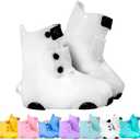 Rain Shoe Covers Kids Waterproof Shoe Cover for Boys Girls Reusable Galoshes Overshoes, Size 36/37