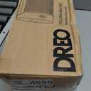 Dreo Space Heaters for Indoor Use, Electric Heater with Remote for Bedroom Large Room, 16 inch Upgraded 1500W Fast Heating with Thermostat, Overheating & Tip-Over Protection, 70Oscillating, Portable