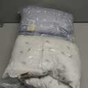 KeaBabies 2-Pack Toddler Pillows 2 Year Old to 5-13x18 Soft Organic Cotton Kids Pillow for Sleeping, Travel, School, Daycare, Nap, Toddler Bed, Machine Washable, Without Pillowcase (Spacecrafts)