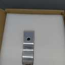 LOCAME Adjustable Trailer Hitch, Fits 2-Inch Receiver, 6-Inch Drop/Rise Aluminum Drop Hitch,12,500 LBS GTW-Tow Hitch for Heavy Duty Truck with Double Stainless Steel Locks, Silver