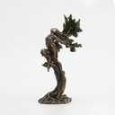 Veronese Design 9 7/8 Inch Tall The Dancing Forest Nymph Elemental Cold Cast Bronzed Resin Statue Fantasy Collectible Figurine Home Nature Spirit